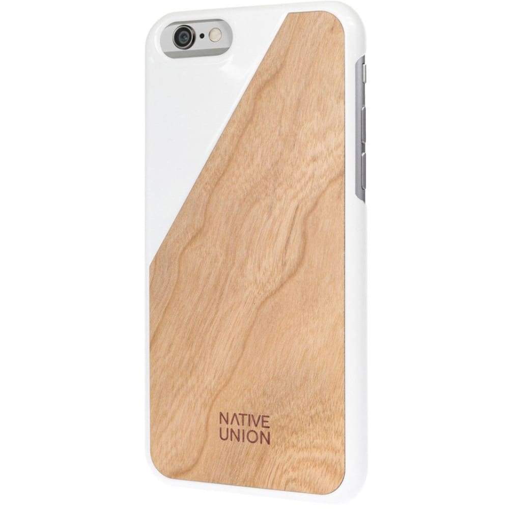 Genuine Native Union Clic Wooden for iPhone 6/6s/7 - White New - Personal Digital