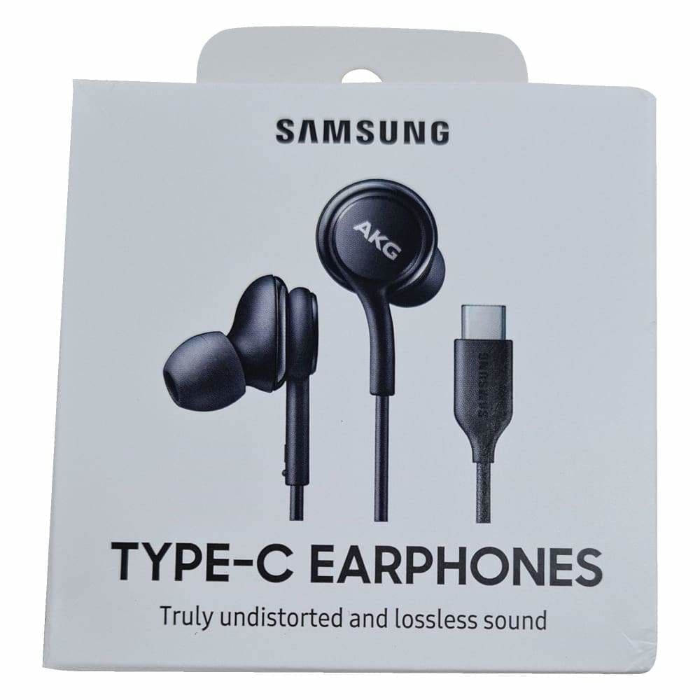 Samsung Corded AKG Type-C Earphones - Black - Accessories