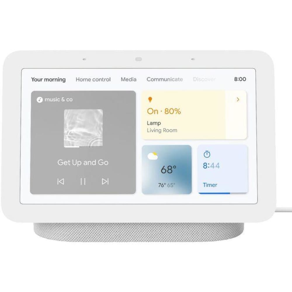 Google Nest Hub 2nd Gen Home Smart Display - Chalk - Tech