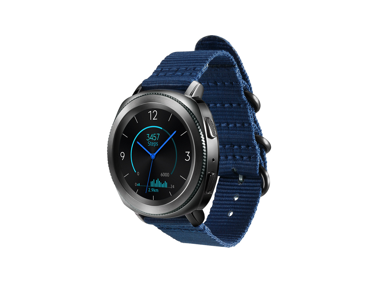 Samsung Premium Strap Navy Blue - Gear Sport