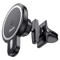Thumbnail for Hoco CA85 15W Magnetic Wireless Charger Air Vent Car Holder - Black