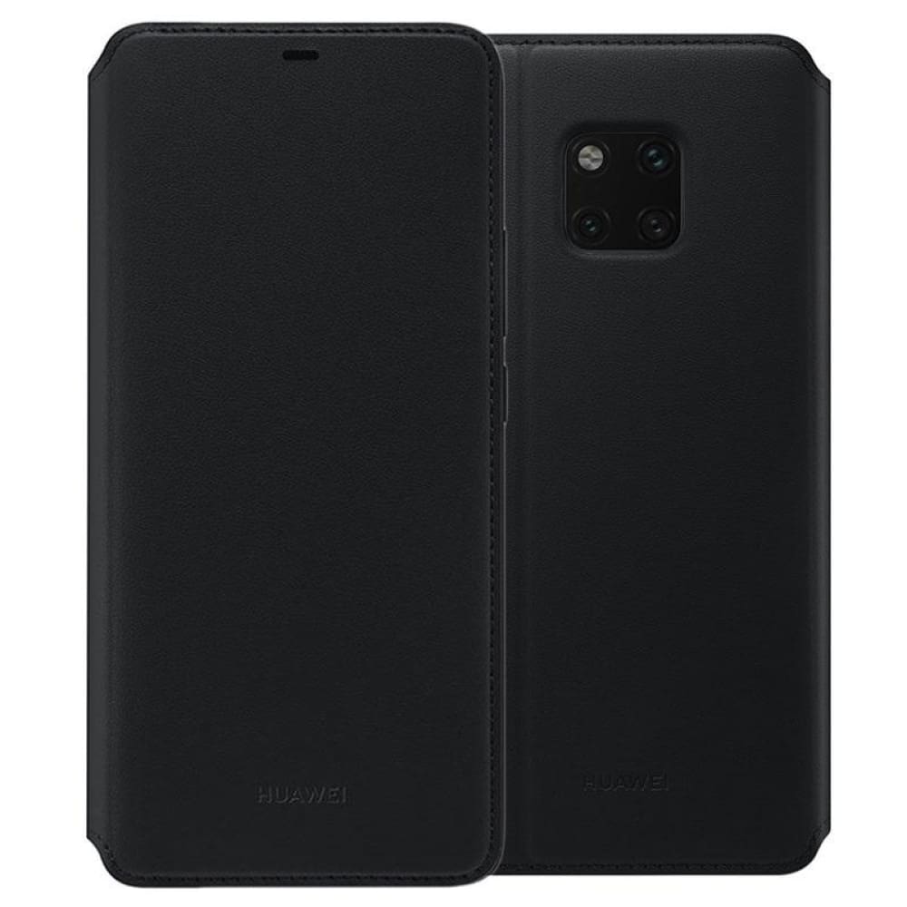 Huawei Mate20 Pro Wallet Cover - Black - Accessories