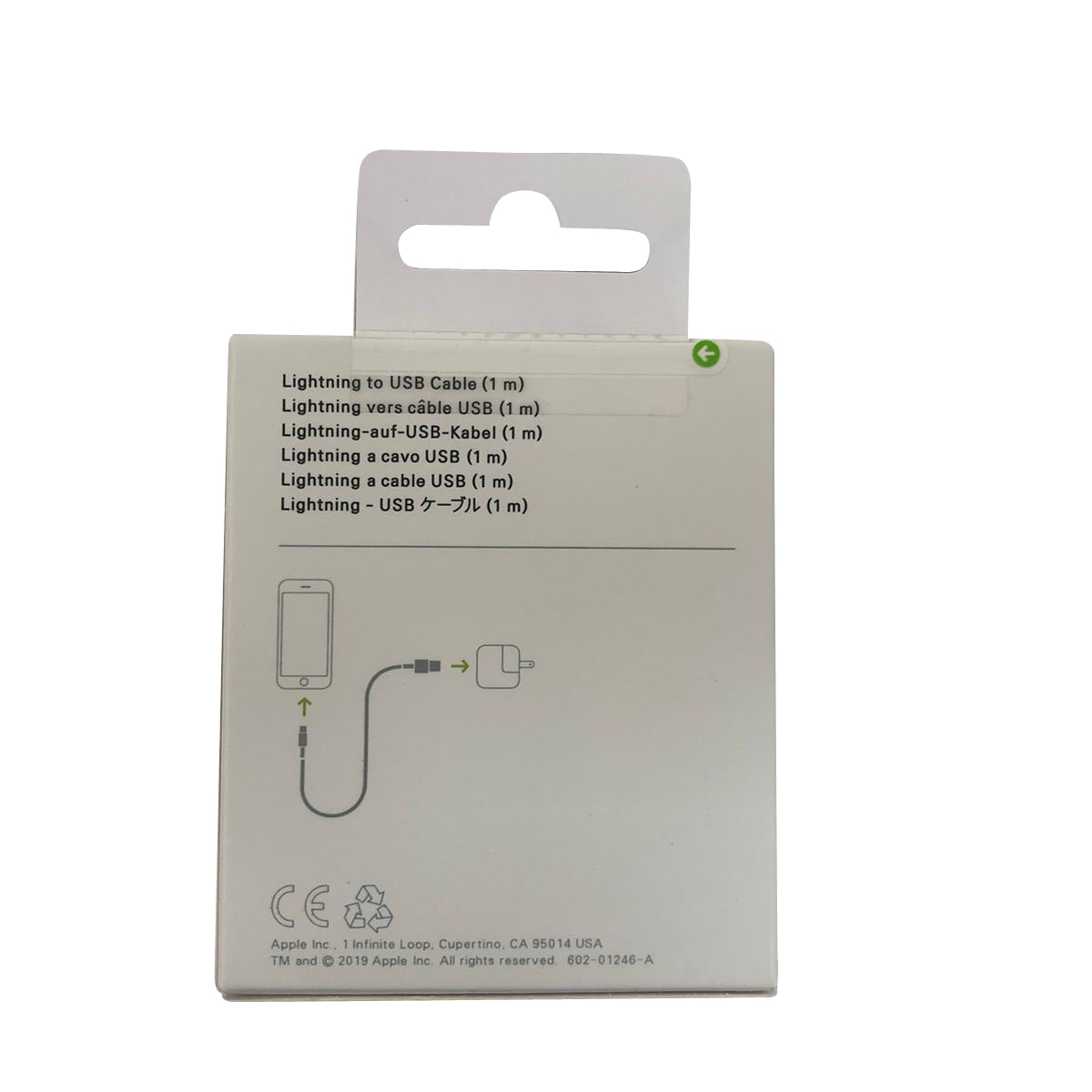 Apple Lightning to USB Cable 1M