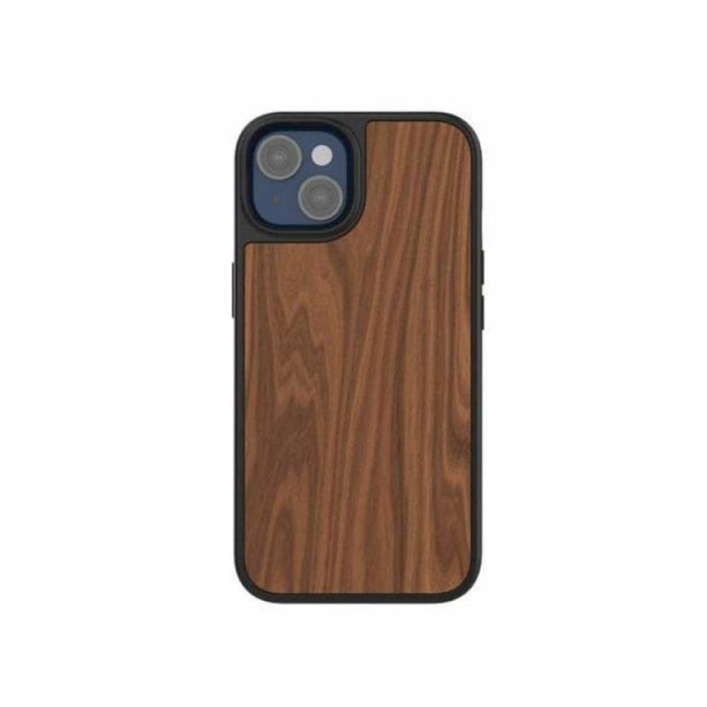 Impact Zero Black for iPhone 13 - Walnut - Accessories