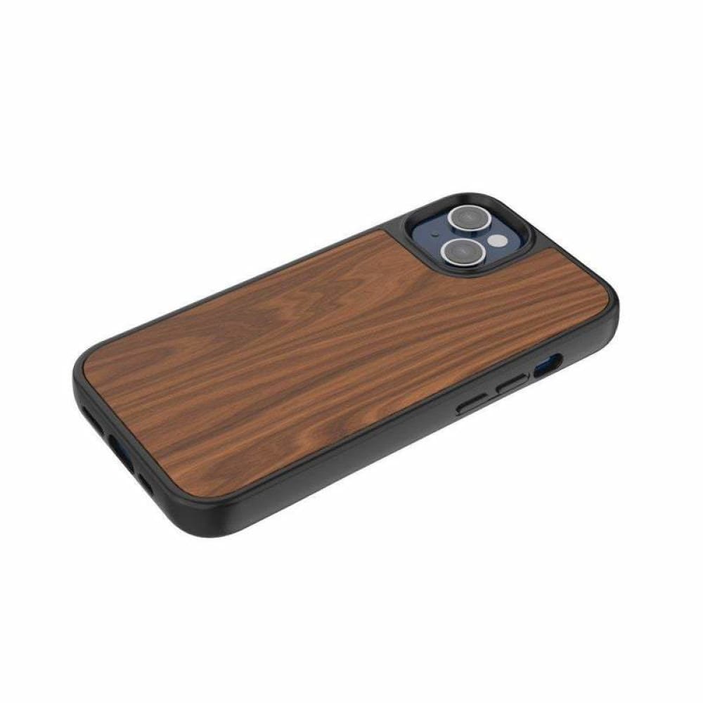 Impact Zero Black for iPhone 13 - Walnut - Accessories