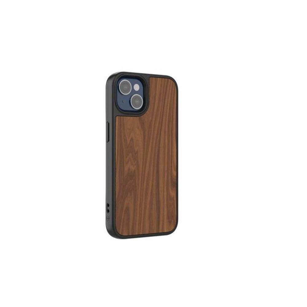 Impact Zero Black for iPhone 13 - Walnut - Accessories