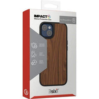 Thumbnail for Impact Zero Black for iPhone 13 - Walnut - Accessories