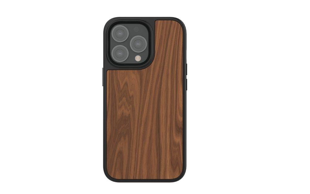 Impact Zero Black for iPhone 13 Pro Max - Walnut
