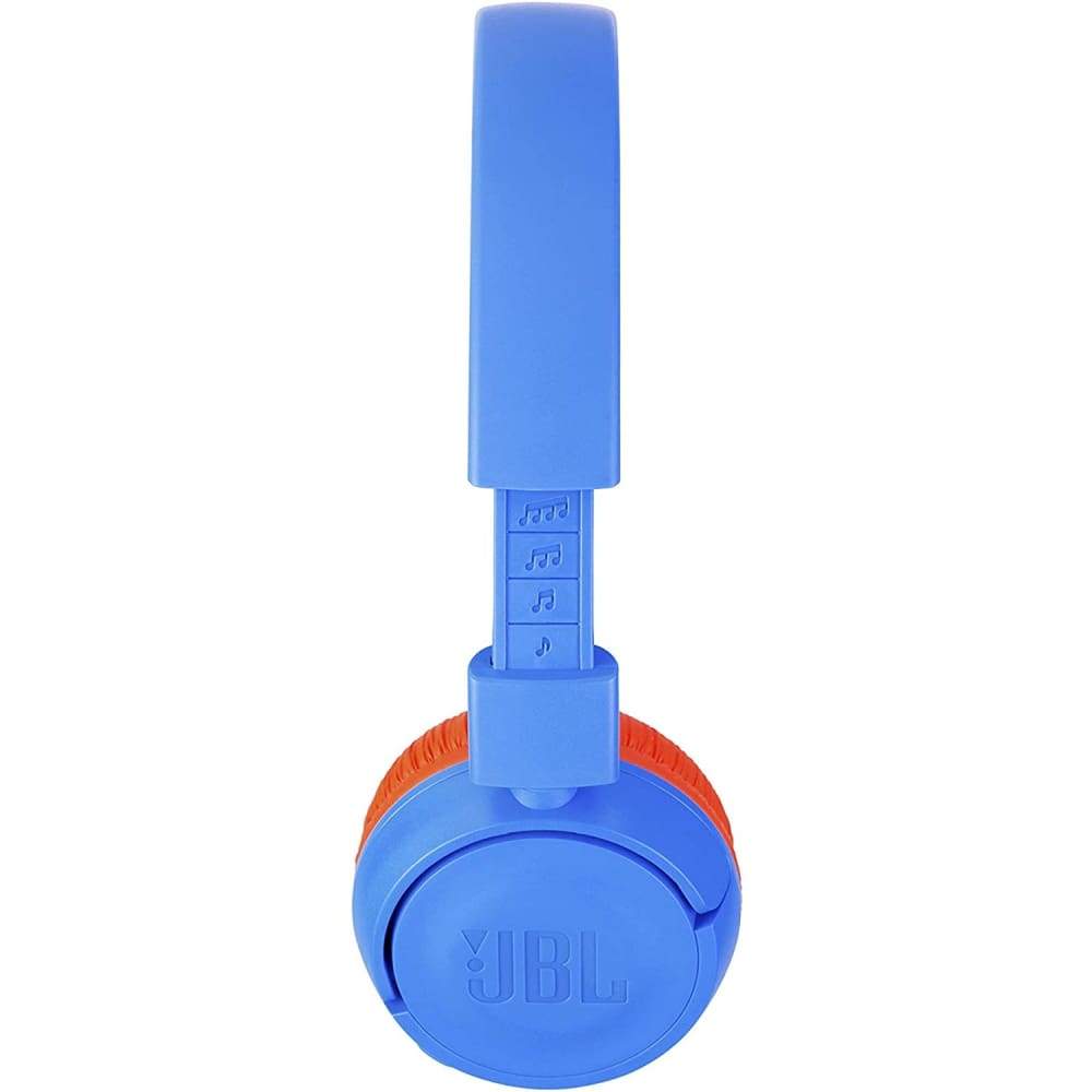 JBL JR300 Kids On Ear Bluetooth Headphone - Blue - Audio
