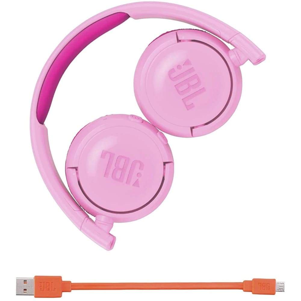 JBL JR300 Kids On Ear Bluetooth Headphone - Pink - Audio