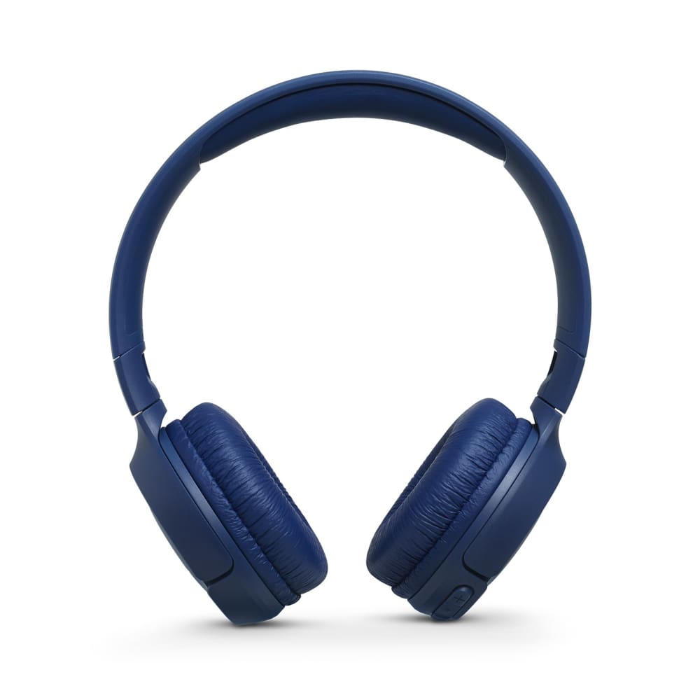 JBL T500 Wireless Bluetooth On Ear Headphones - Blue - Audio