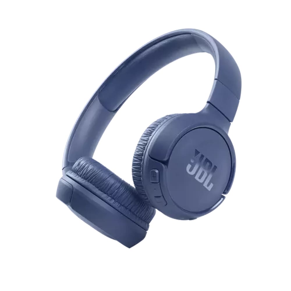 JBL T510 Wireless Bluetooth On Ear Headphone - Blue - Accessories