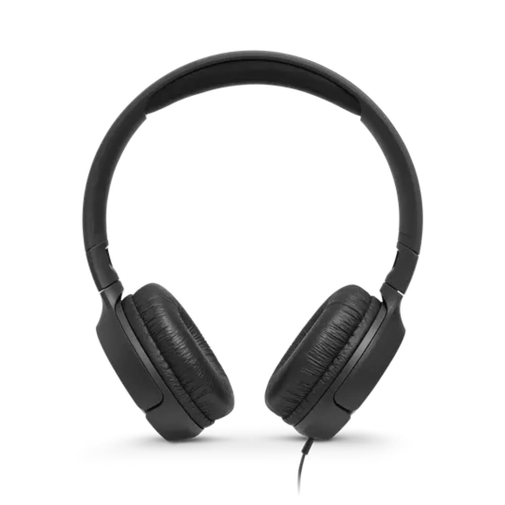 JBL Tune 500 Wired on-ear headphones - Black - Audio
