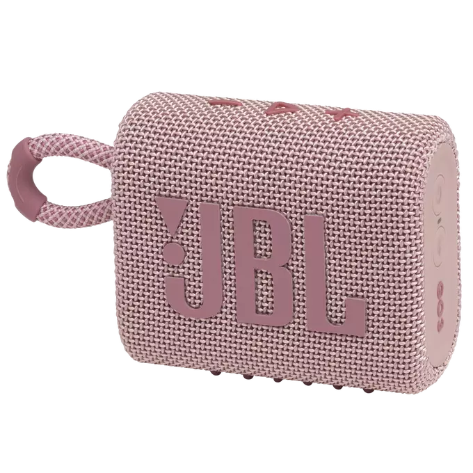 JBL GO3 mini Portable + Loud Bluetooth Speaker - Pink
