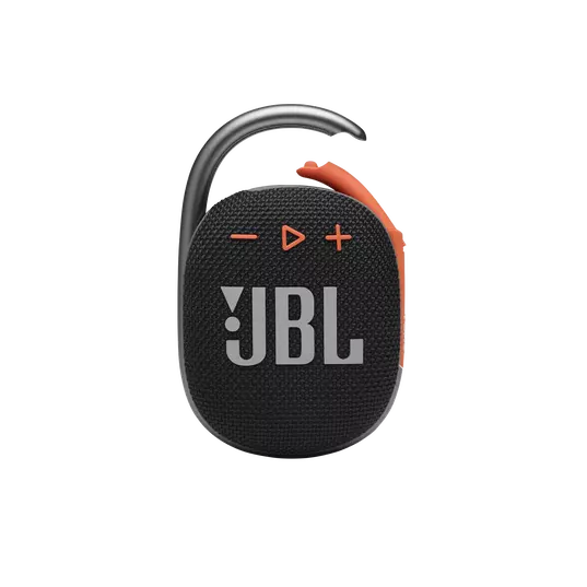 JBL Clip 4 Ultra-portable Waterproof Speaker - Black / Orange