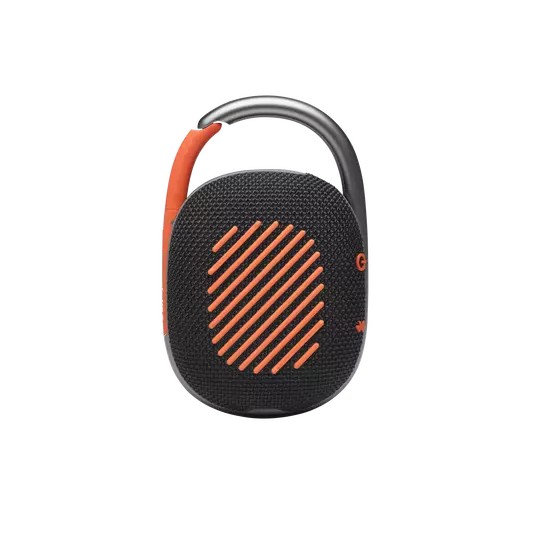 JBL Clip 4 Ultra-portable Waterproof Speaker - Black / Orange