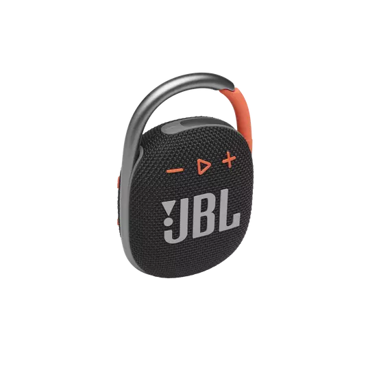 JBL Clip 4 Ultra-portable Waterproof Speaker - Black / Orange