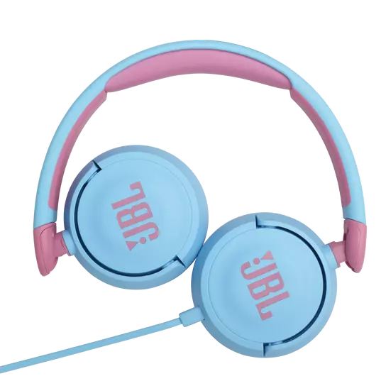 JBL Jr310 Wired Kids On-Ear Headphones 3.5mm Jack - Blue
