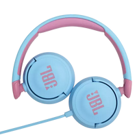 Thumbnail for JBL Jr310 Wired Kids On-Ear Headphones 3.5mm Jack - Blue