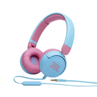 Thumbnail for JBL Jr310 Wired Kids On-Ear Headphones 3.5mm Jack - Blue
