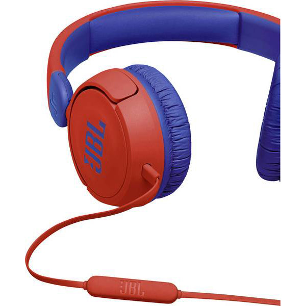 JBL JR310 Wired Kids On-Ear Headphone 3.5mm Jack - Red