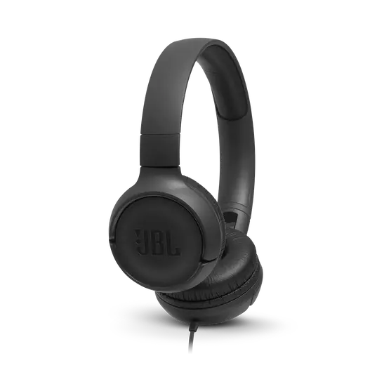 JBL Tune 500 Wired on-ear headphones - Black