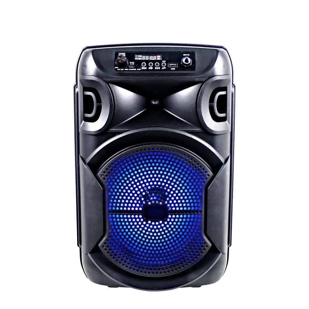 Laser Portable Party Speaker With Led - Audio