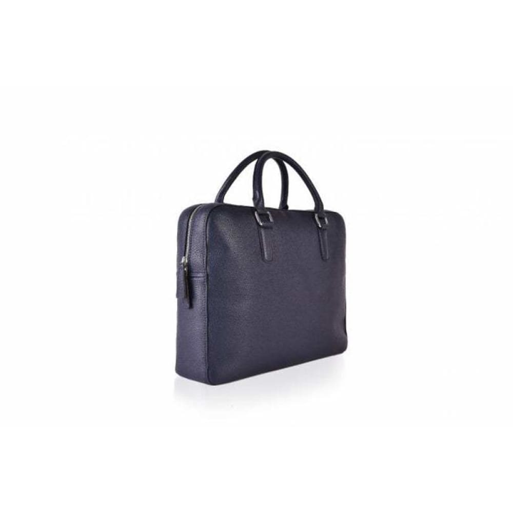 Leather United Laptop Bag - Blue (Genuine Leather) - Accessories