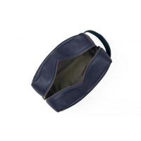 Thumbnail for Leather United Unisex Dopp Kit - Blue (Genuine Leather) - Accessories