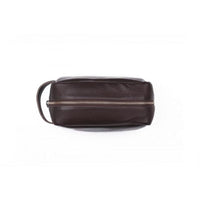 Thumbnail for Leather United Unisex Dopp Kit - Brown (Genuine Leather) - Accessories