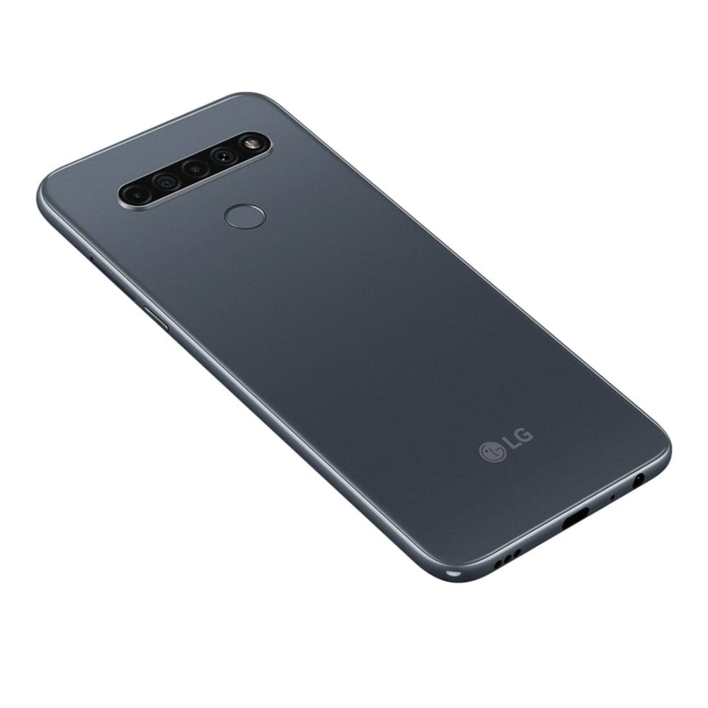 LG K61 Dual SIM 4G 128GB/4GB (48MP Quad Camera) - Titan Grey - Mobiles