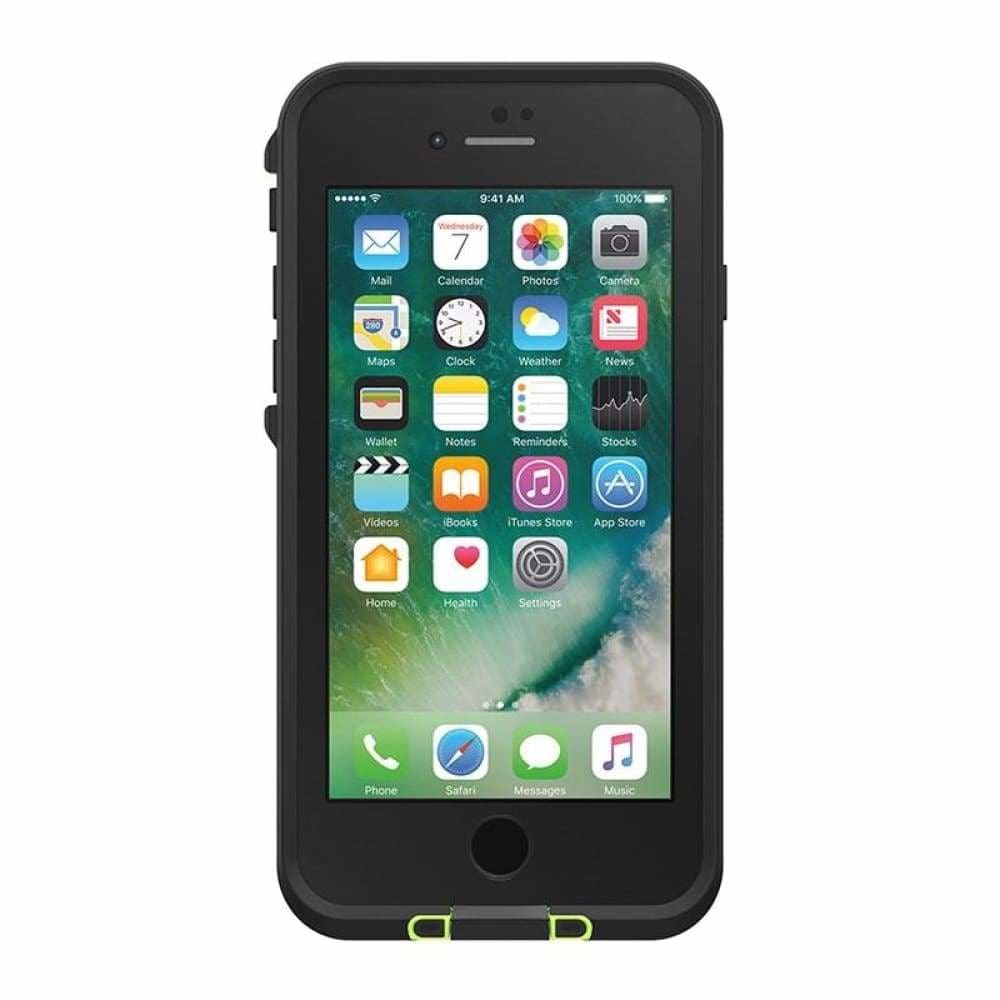 LifeProof Fre Case suits iPhone 8 - Black/Lime - Personal Digital