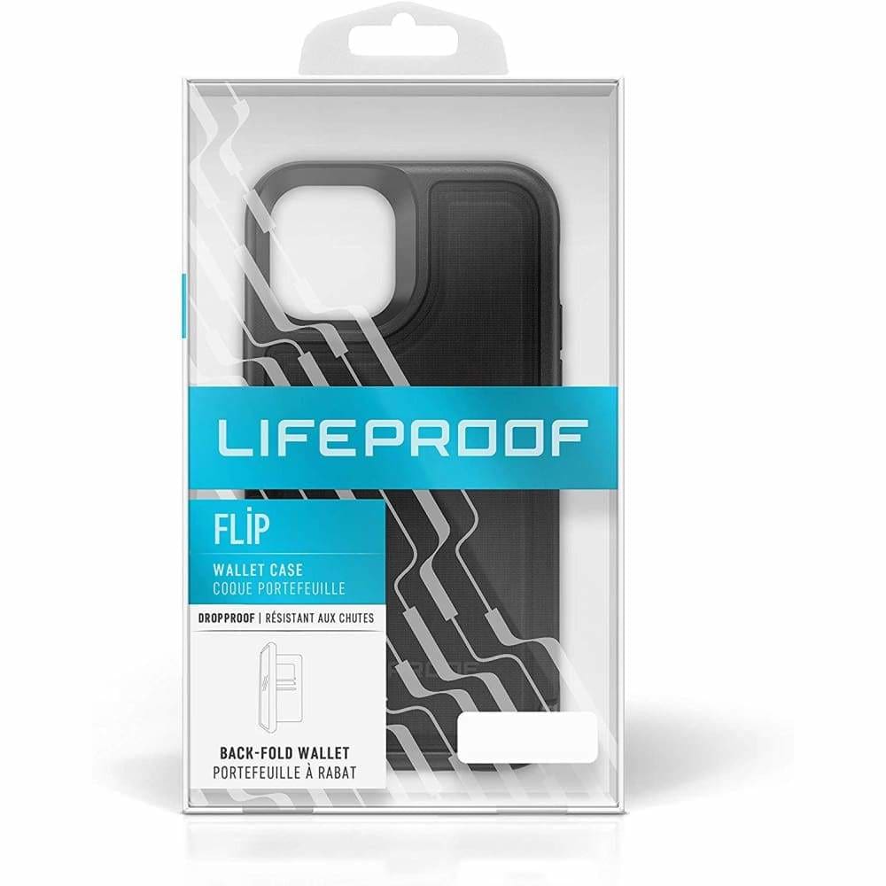 LifeProof Wallet Slot Magnetic Flip Case for iPhone 11 Pro - Black Dark Night - Accessories