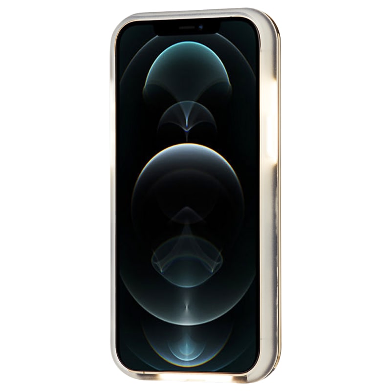 Case-Mate LuMee Halo Case For iPhone 12/12 Pro 6.1 - Gold Mirror w/ Micropel