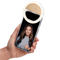 Thumbnail for Case-Mate LuMee Studio Clip Light LED Clip Light with 3 Levels of Brightness - Gold