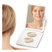 Thumbnail for Case-Mate LuMee Studio Portable Makeup Mirror - White