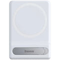 Baseus Foldable Magnetic Bracket Swivel Stand Holder for Iphone Magsafe - White