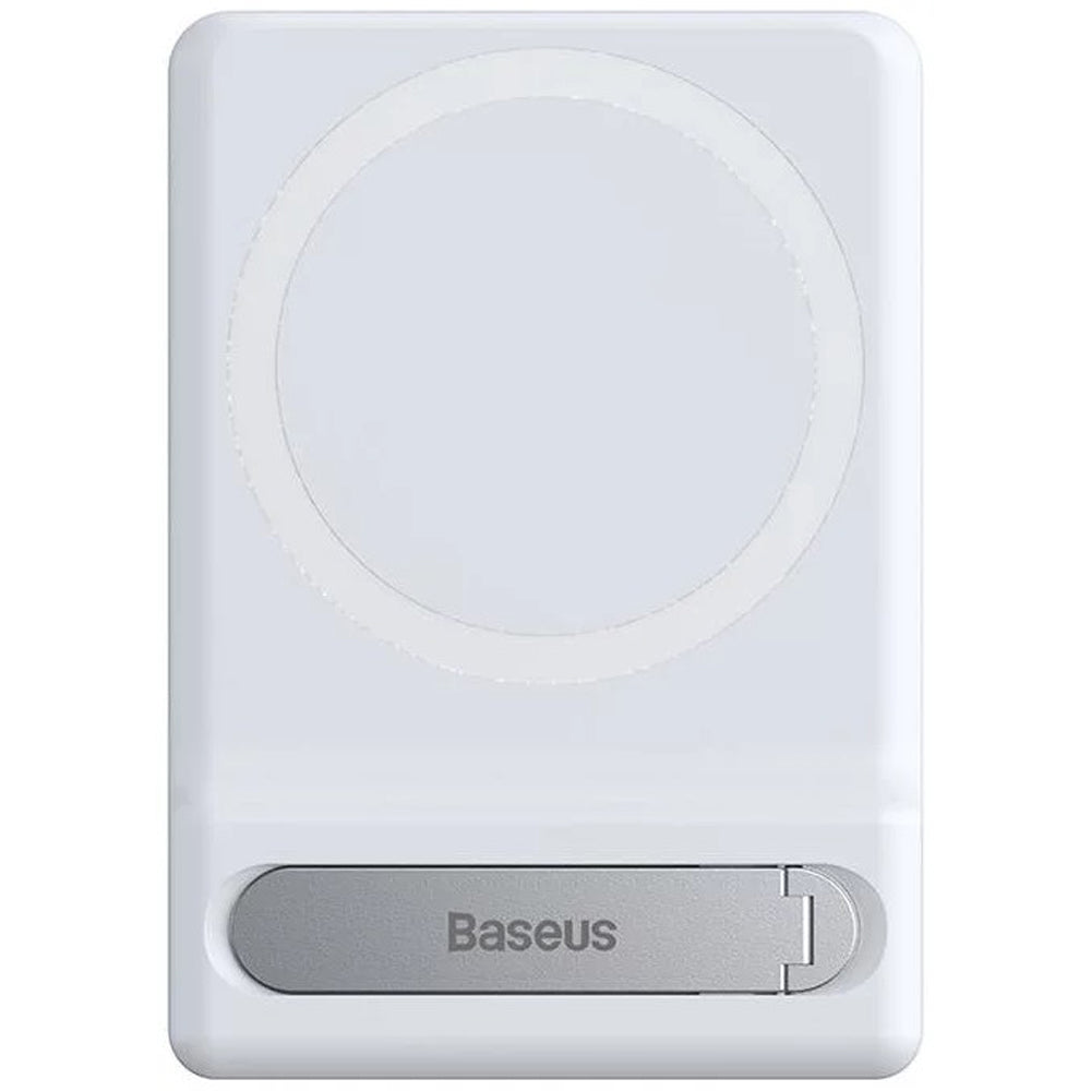 Baseus Foldable Magnetic Bracket Swivel Stand Holder for Iphone Magsafe - White