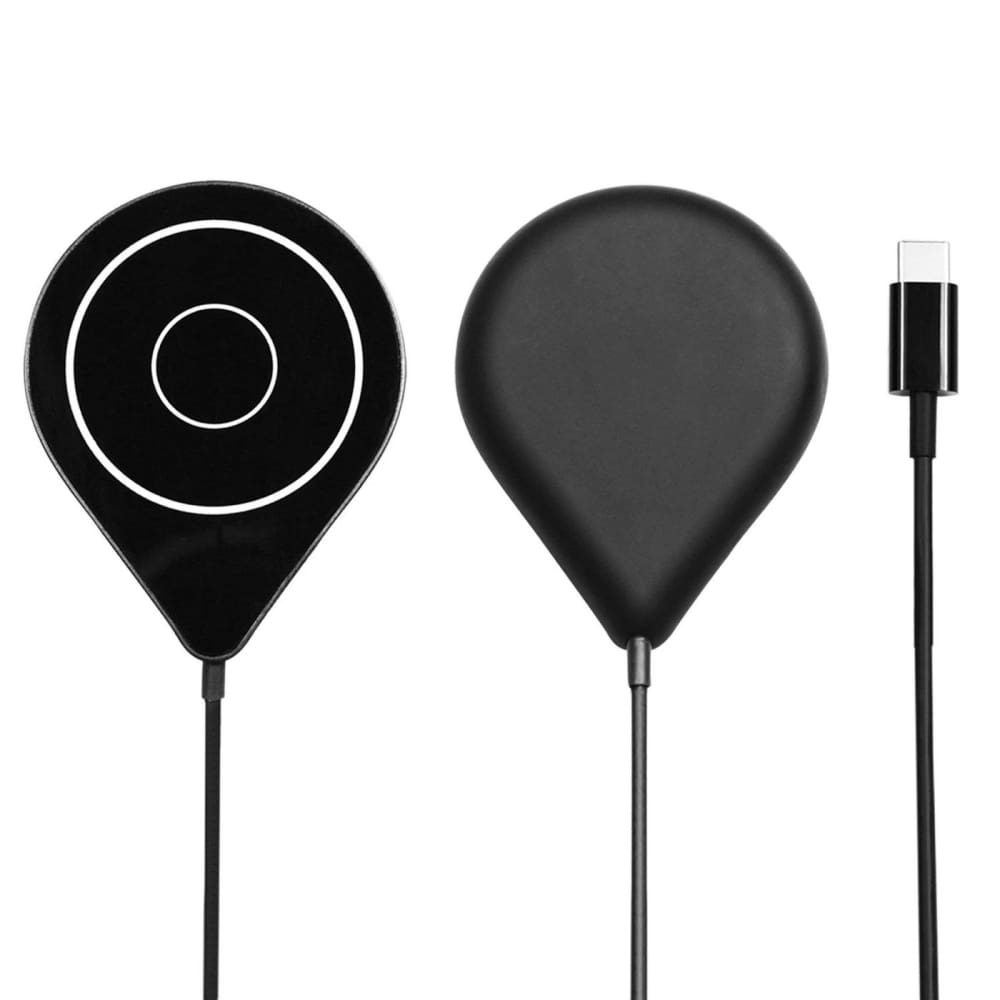 MAG-C Magnetic Wireless Charger 15W Fast Magsafe Charging - Black - Accessories