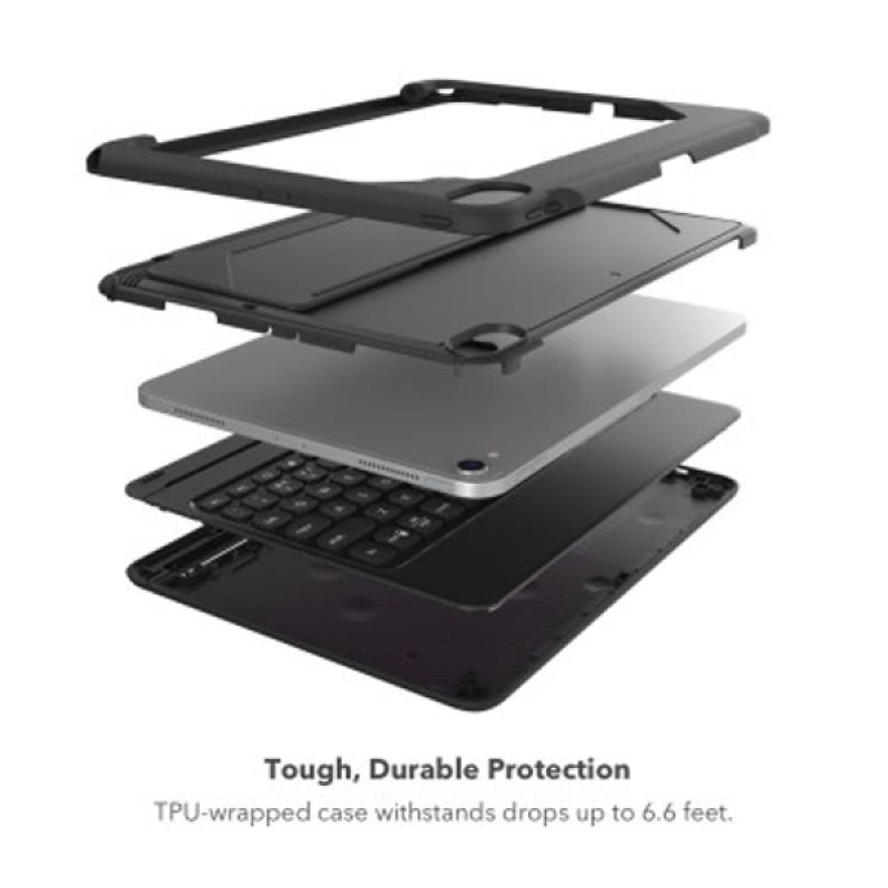 Mophie ZAGG RUGGED BOOK GO KEYBOARD IPAD PRO 11IN 2018 - BLACK - Accessories