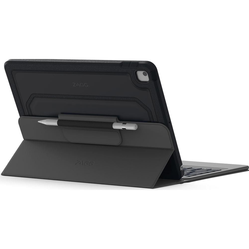 Mophie ZAGG Rugged Messenger Keyboard for Apple iPad 10.2 7th Gen (2019) - Charcoal Black - Accessories