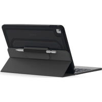 Thumbnail for Mophie ZAGG Rugged Messenger Keyboard for Apple iPad 10.2 7th Gen (2019) - Charcoal Black - Accessories