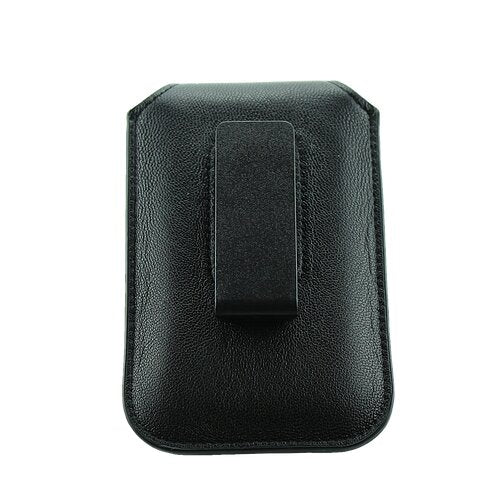 OLITECH Leather Pouch cover w Belt Clip FOR EASYFLIP2 and Aspera F42/F46 - Black