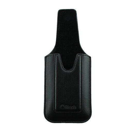 OLITECH Leather Pouch cover w Belt Clip FOR EASYFLIP2 and Aspera F42/F46 - Black