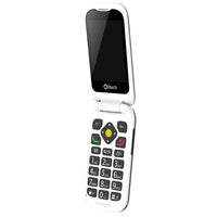 Thumbnail for Olitech Easy Flip 4G Seniors Phone Big Buttons GPS Location - Black/White - Mobiles