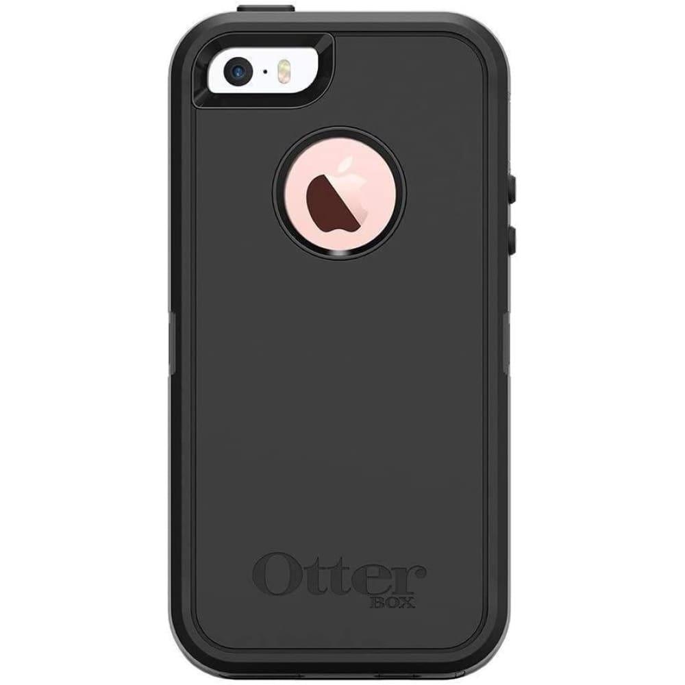 OtterBox DEFENDER SERIES Case for iPhone 5/5s and iPhone SE (1st Gen 2016) - Black - Accessories