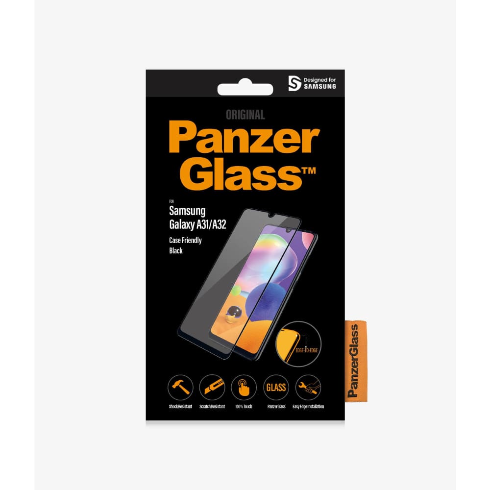 Panzer Glass Screen Protector for Samsung Galaxy A31/A32 4G - Black - Accessories