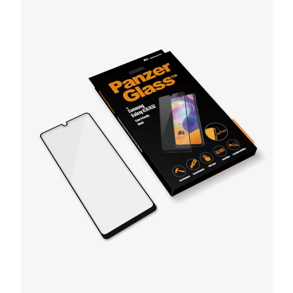 Panzer Glass Screen Protector for Samsung Galaxy A31/A32 4G - Black - Accessories