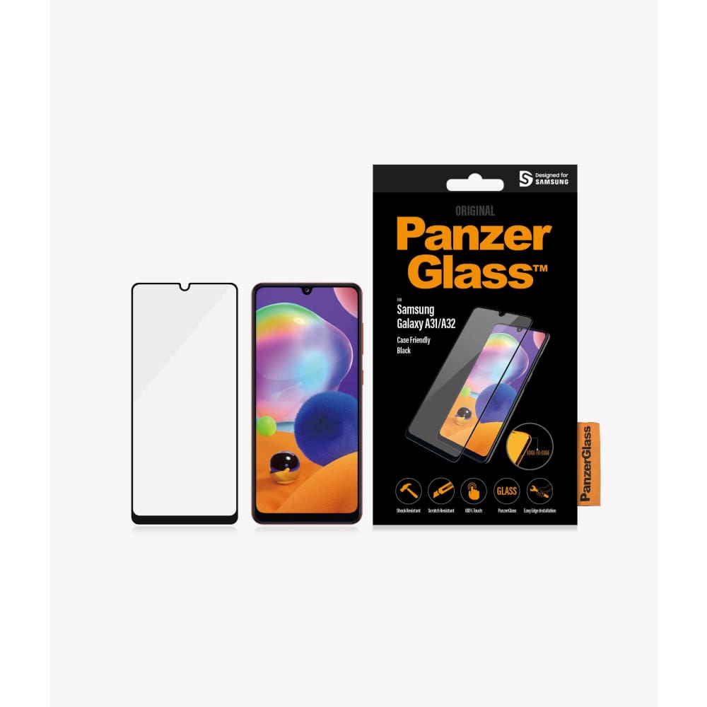 Panzer Glass Screen Protector for Samsung Galaxy A31/A32 4G - Black - Accessories