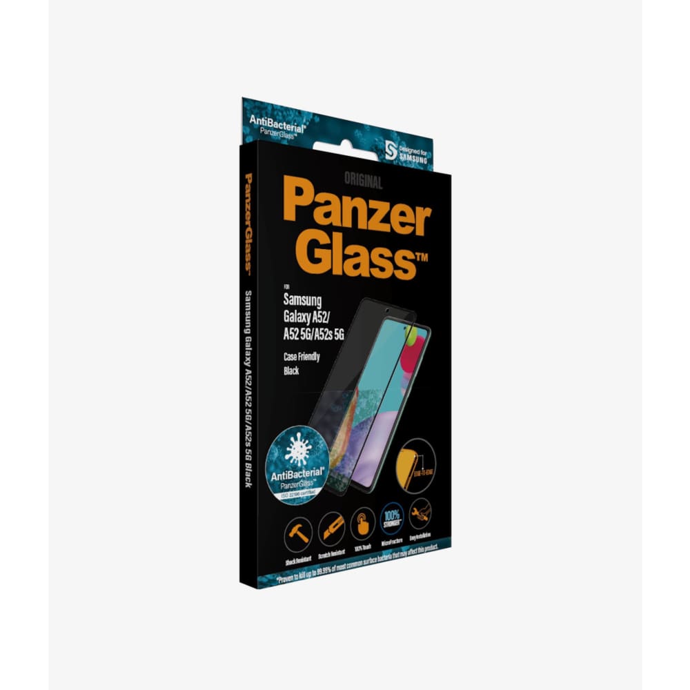 Panzer Glass Screen Protector for Samsung Galaxy A52/A52 5G/ A52s 5G - Black - Accessories